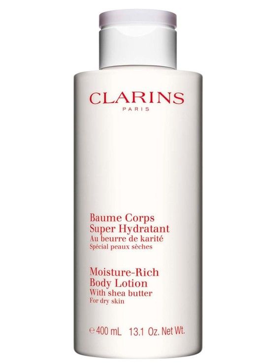 Clarins Moisture Rich Body Lotion for Deep Hydration for Smooth Supple Skin