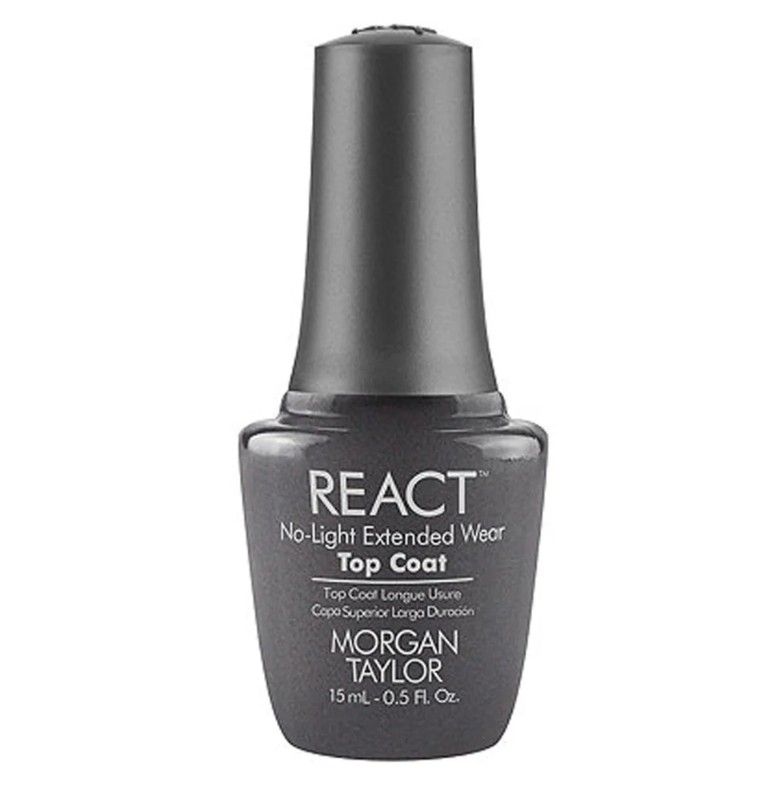 Morgan Taylor React Top Coat Nail Polish - 15ml