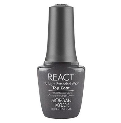 Morgan Taylor React Top Coat Nail Polish - 15ml Morgan Taylor React Top Coat Nail Polish - 15ml
