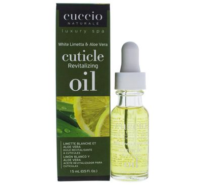 Cuccio Naturale White Limetta &amp; Aloe Vera Cuticle Revitalizing Oil – 15 ml