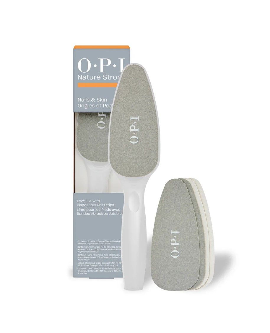 O.P.I Nature Strong - Foot File With Disposable Grit Strips