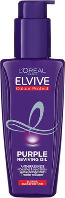 L'Oreal Elvive Colour Protect Purple Reviving Anti-Brassiness Hair Oil - 100ml