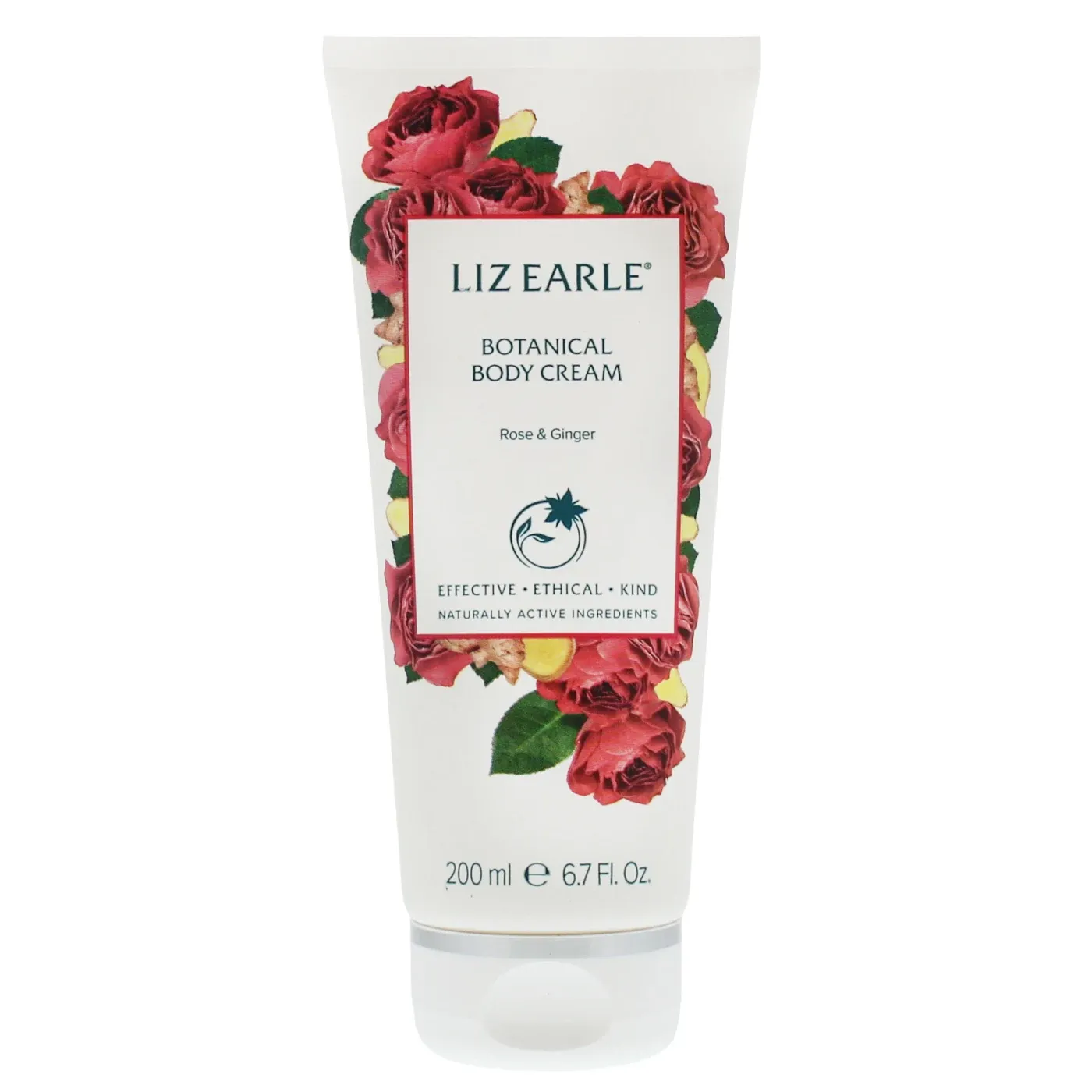 Liz Earle Botanical Body Cream - Rose &amp; Ginger - 200ml