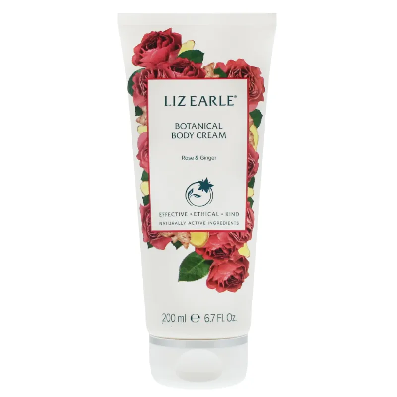 Liz Earle Botanical Body Cream - Rose &amp; Ginger - 200ml