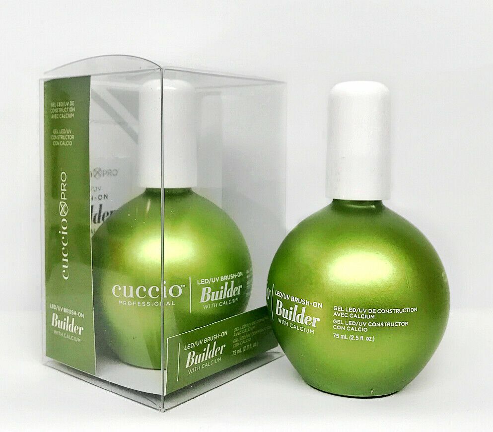 Cuccio Brush on Builder Gel With Calcium (75ml) - Clear