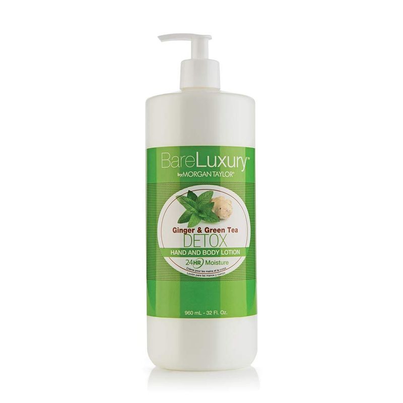 Morgan Taylor BareLuxury Detox Ginger &amp; Green Tea Hand &amp; Body Lotion 960ml