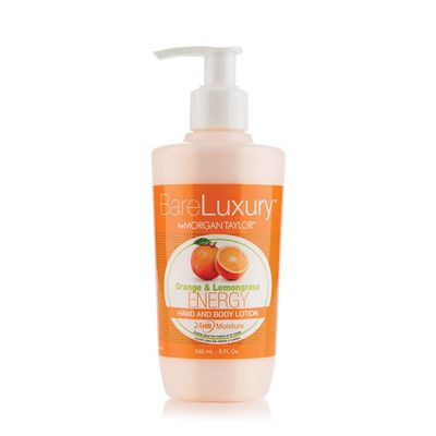 Morgan Taylor BareLuxury Energy Orange &amp; Lemongrass Hand &amp; Body Lotion 240ml