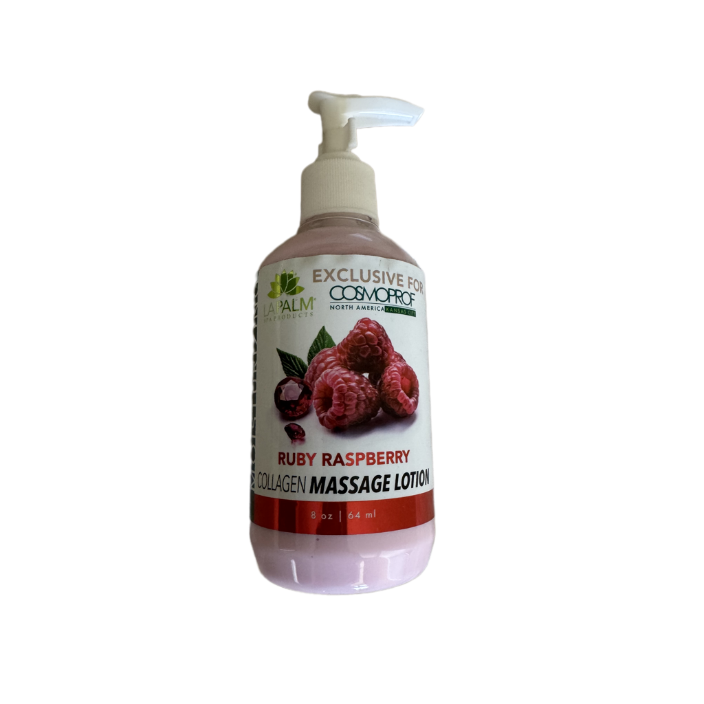 LAPALM Collagen Massage Lotion - Ruby Raspberry 64ml