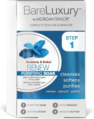 Morgan Taylor BareLuxury Complete Pedicure &amp; Manicure Pack - RENEW Seaberry &amp; Kukul