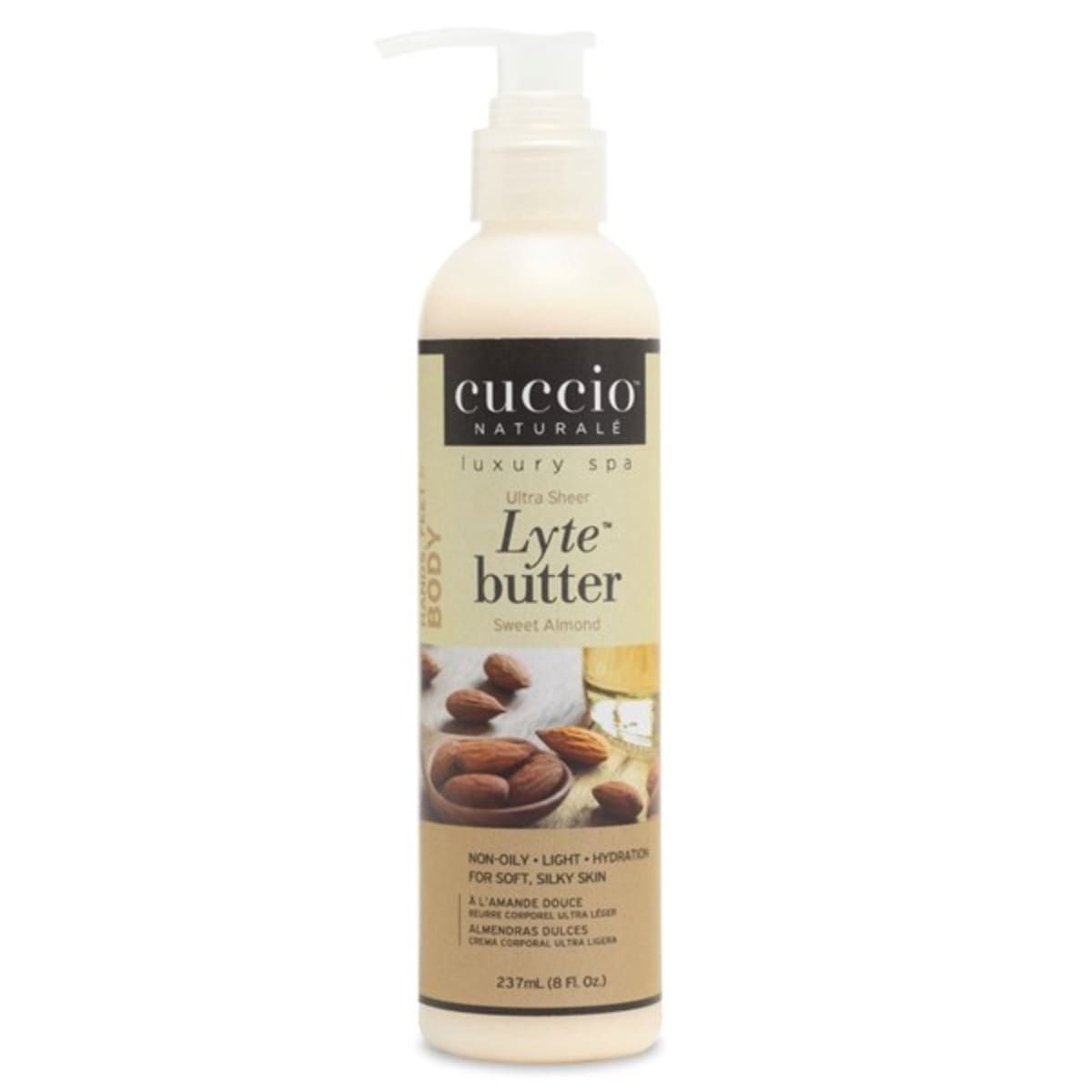 Cuccio - Sweet Almond Lyte Body Butter 237ml