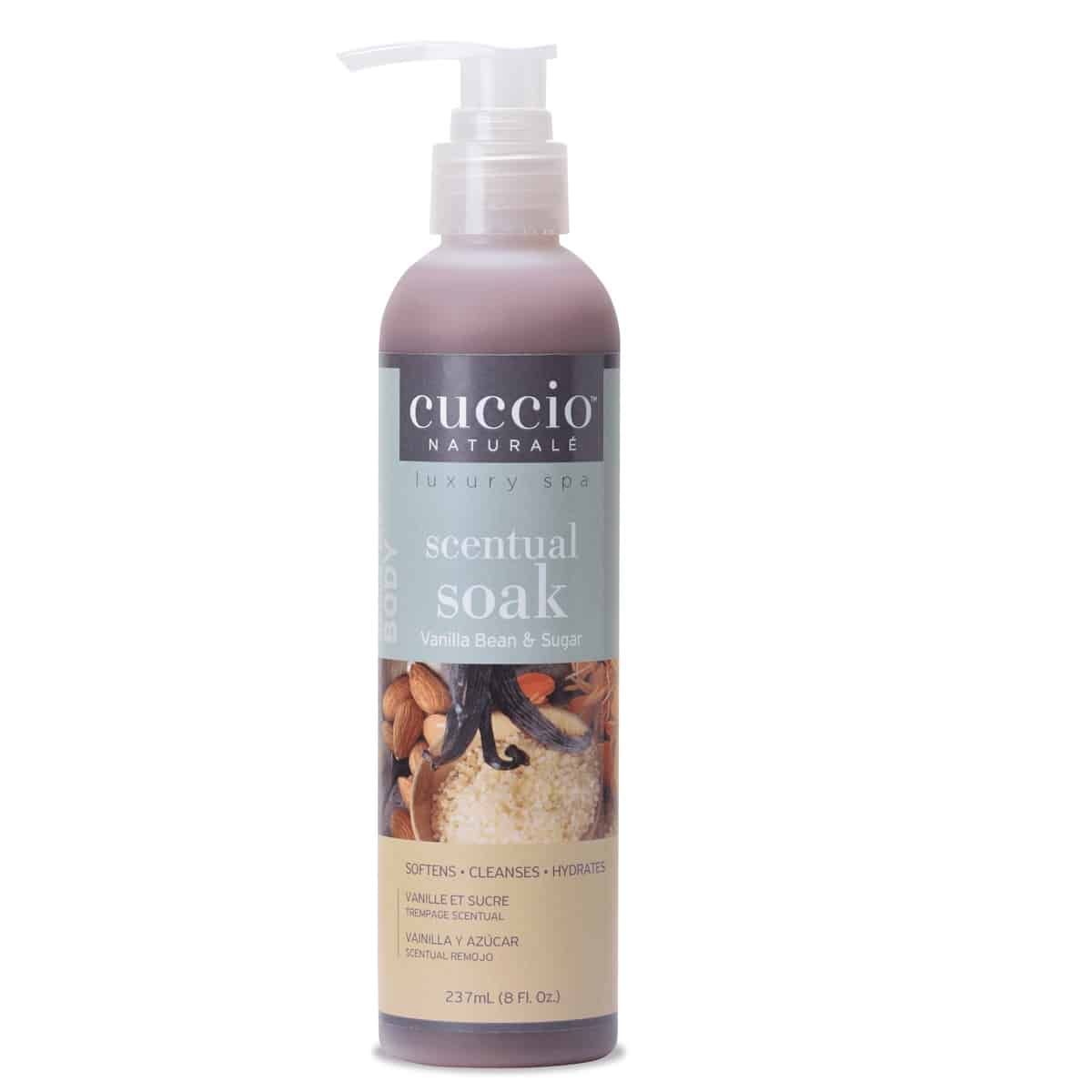 Cuccio - Vanilla Bean &amp; Sugar Scentual Soak 237ml