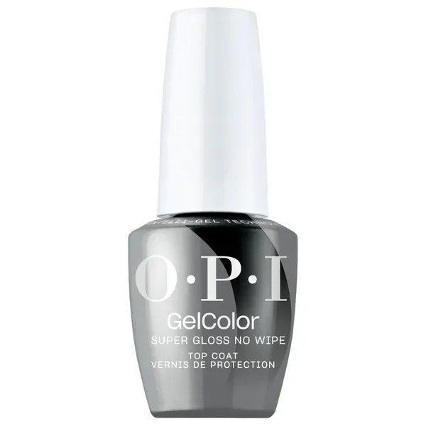 O.P.I GelColor Intelli-Gel Polish - Super Gloss No Wipe Top Coat 15ml