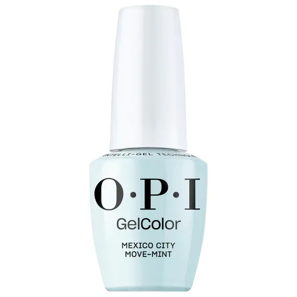 O.P.I GelColor Intelli-Gel Polish - Mexico City Move-Mint 15ml