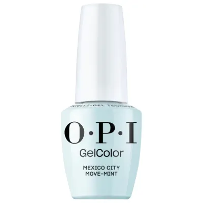 O.P.I GelColor Intelli-Gel Polish - Mexico City Move-Mint 15ml