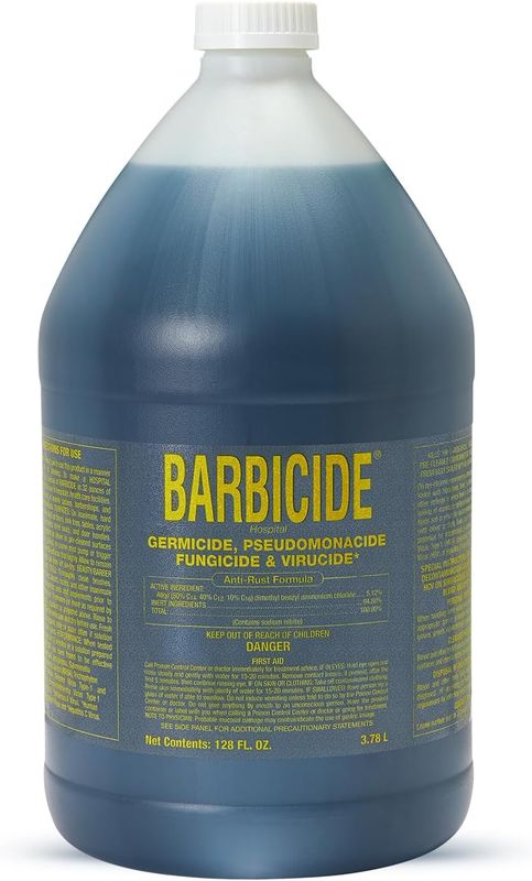 Barbicide Disinfectant Concentrate 3.78L (128oz) Gallon