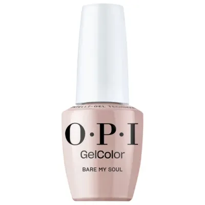 O.P.I GelColor Intelli-Gel Polish - Bare My Soul 15ml