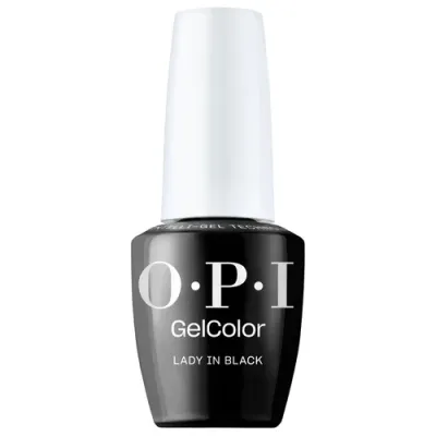 O.P.I GelColor Intelli-Gel Polish - Lady in Black 15ml