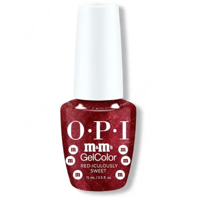 O.P.I GelColor Intelli-Gel Polish - Red-iculously Sweet 15ml