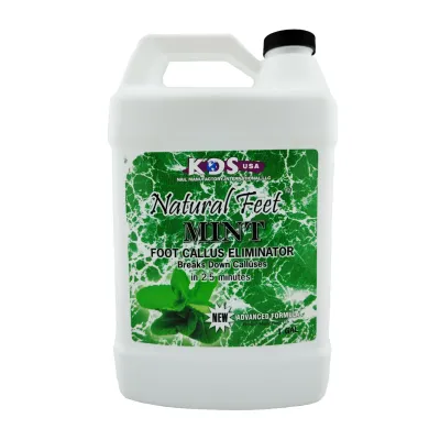 KDS Natural Feet MINT Foot Callus Eliminator - 1 Gallon (3.8L)