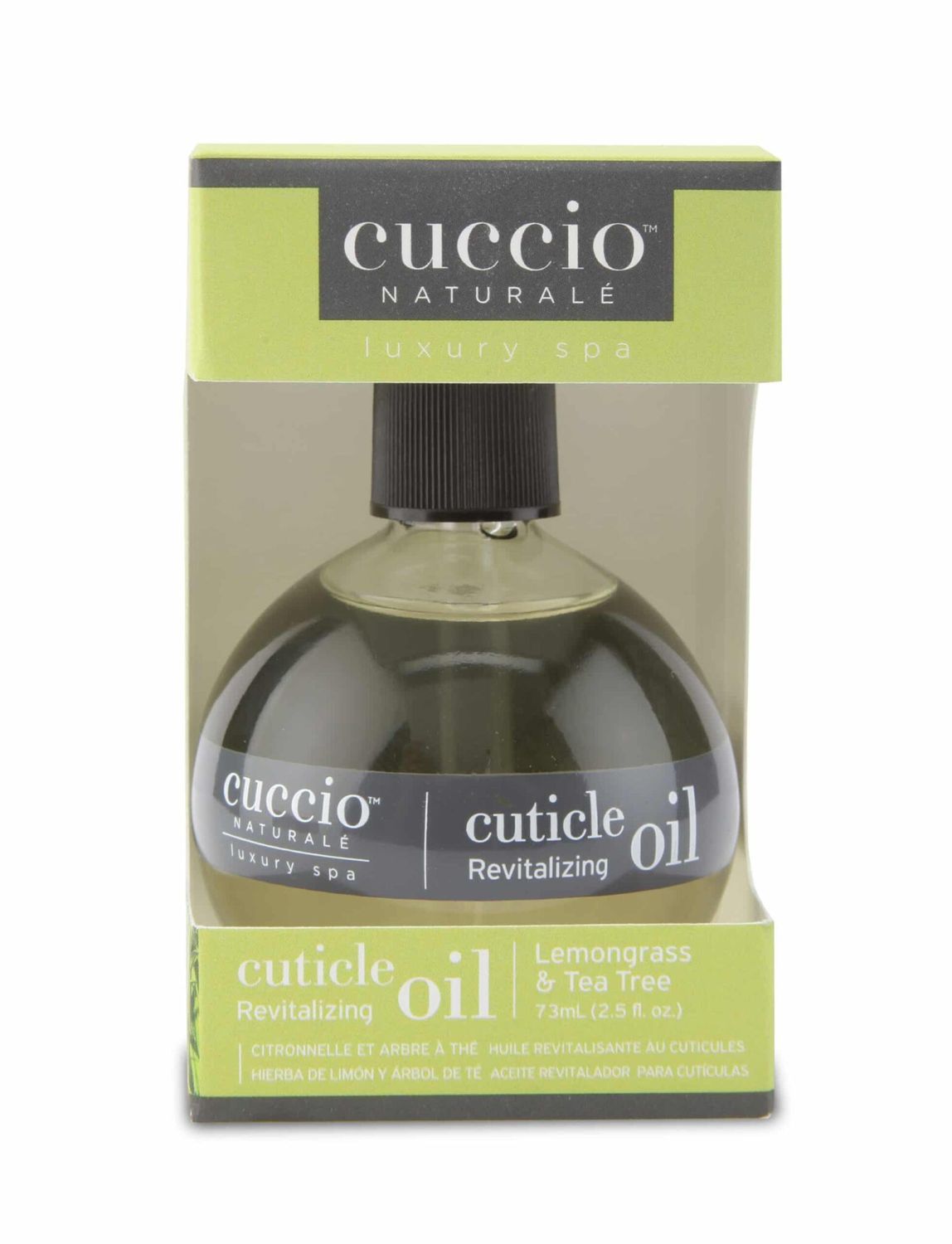 Cuccio Lemongrass &amp; Tea Tree Cuticle Oil - 73ml