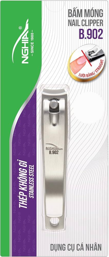 Nghia Stainless Steel Nail Clipper B.902