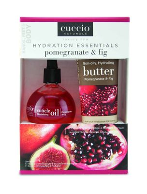 Cuccio Pomegranate &amp; Fig Hydration Essentials Kit