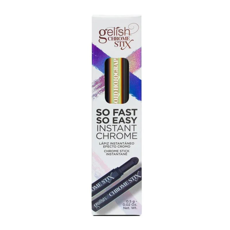 Gelish Chrome Stix All-In-One Pen Applicator - Gold Holographic