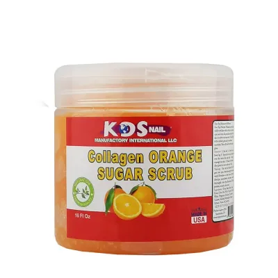 KDS Collagen Orange Sugar Scrub 16oz