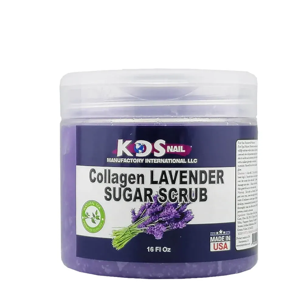 KDS Collagen Lavender Sugar Scrub 16oz