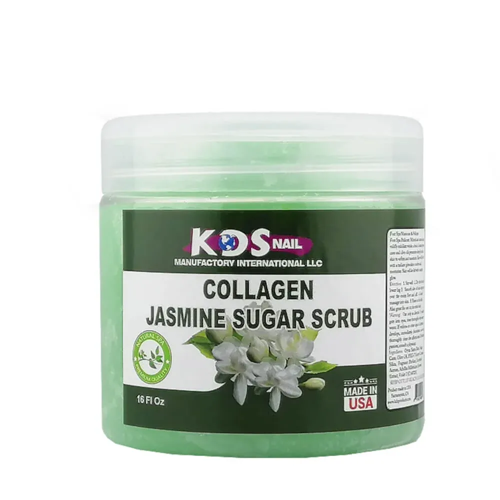 KDS Collagen Jasmine Sugar Scrub 16oz