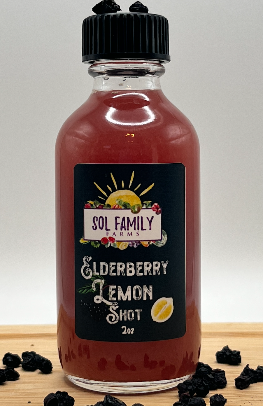 Elderberry Lemon Shot