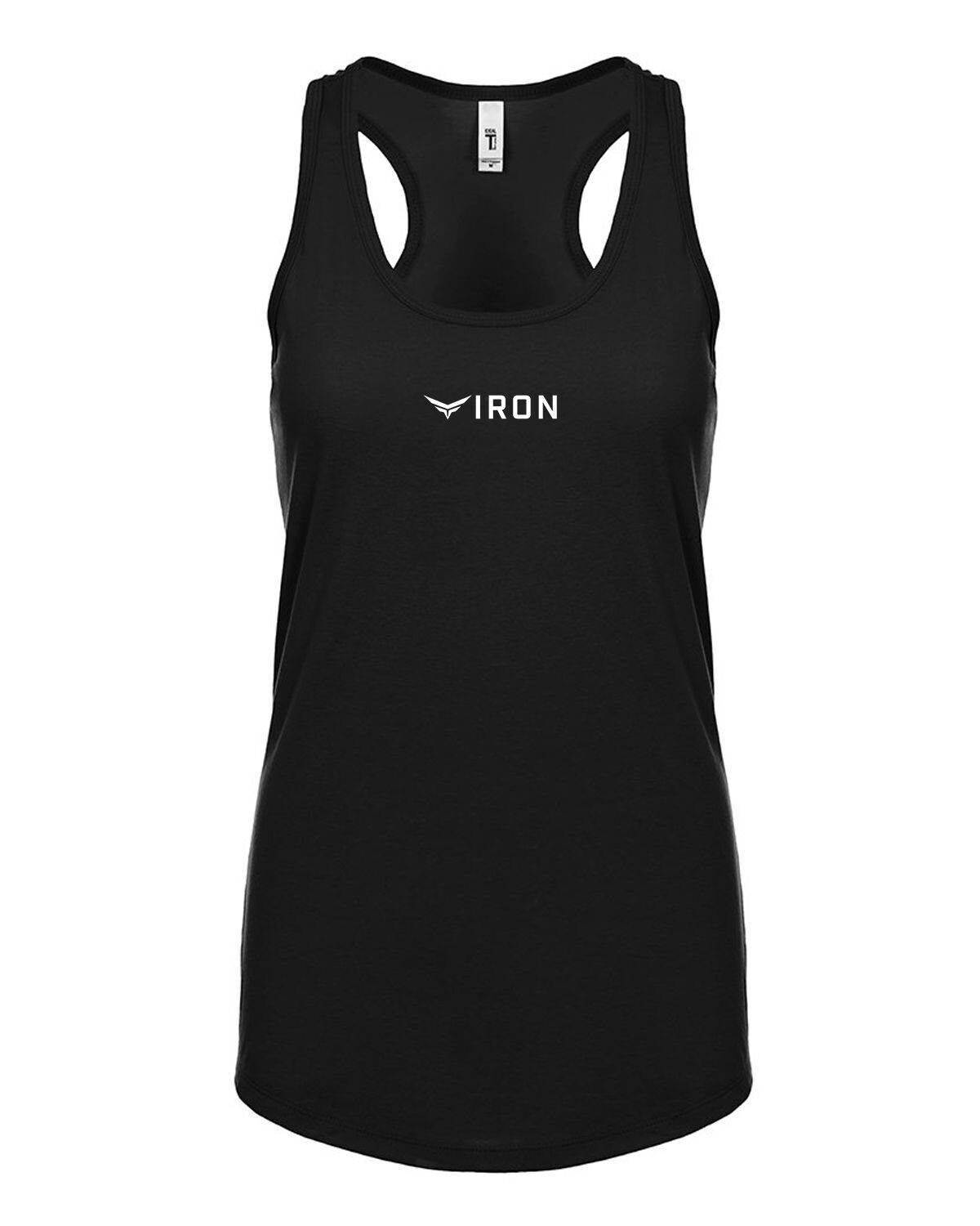 IRON Classic Rubber Tank - Black & White