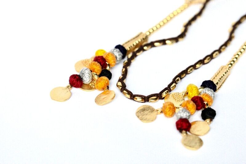 Tribal G Necklace