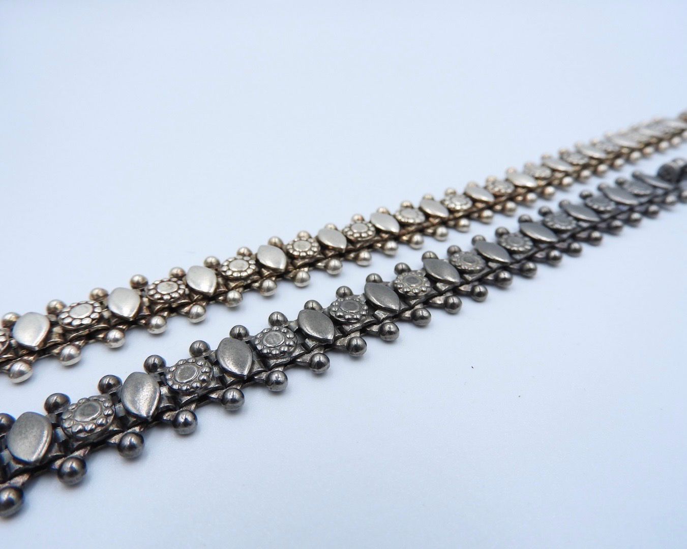 Silver tribe bracelet