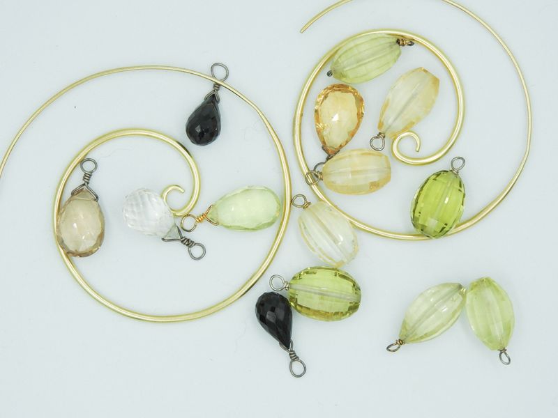 Hoop earrings