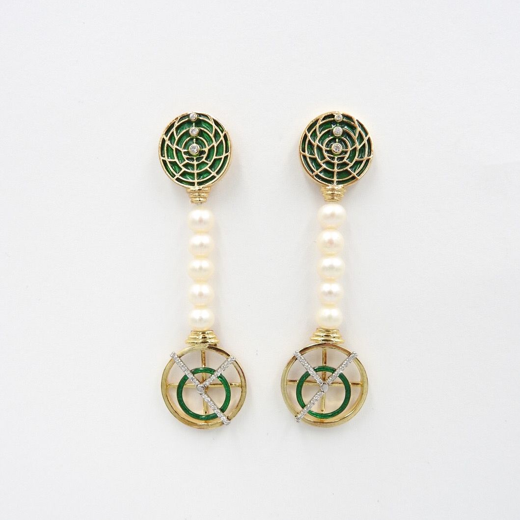 Maryam ASTRO Pearl Earrings