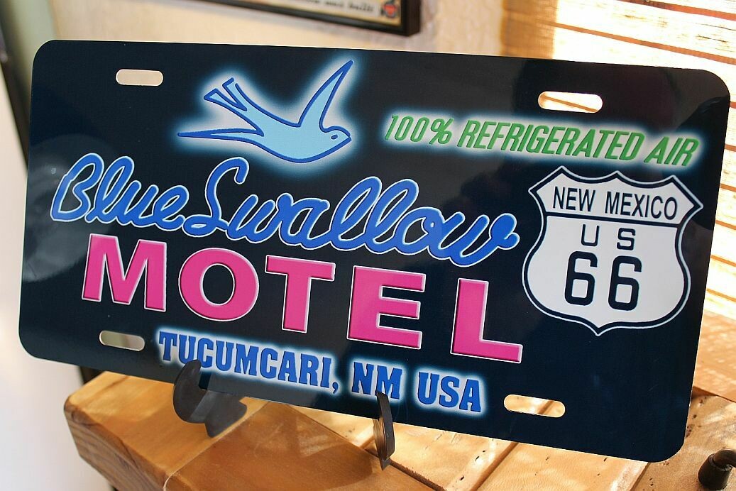 Retro-Style License Plate