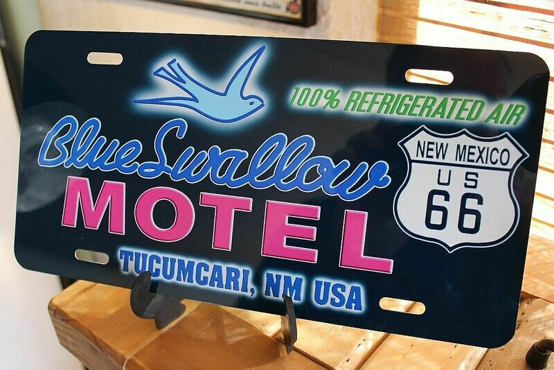 Retro-Style License Plate