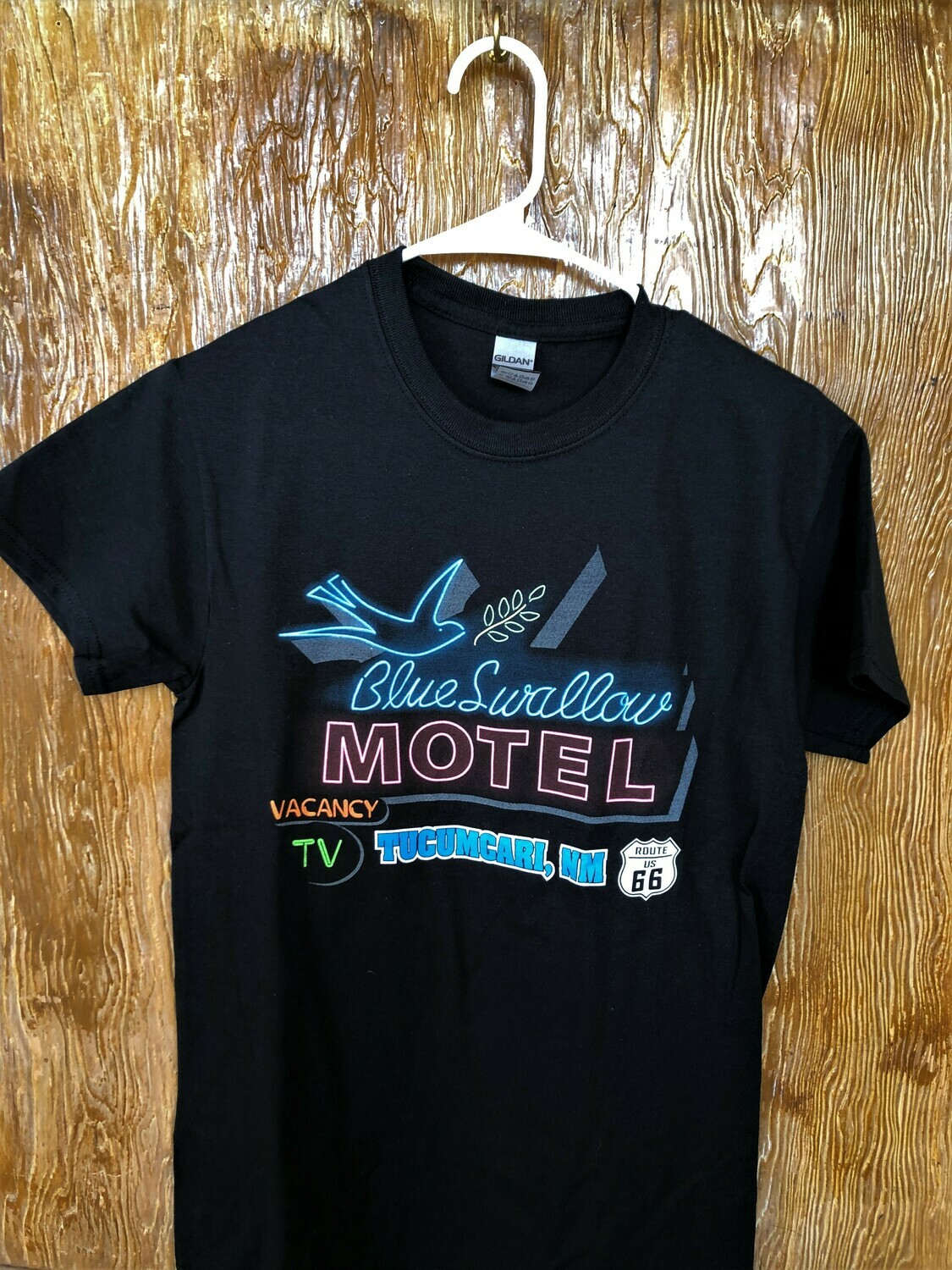 Neon T-Shirt, Short Sleeve--Black