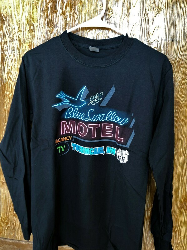Neon T-Shirt, Long Sleeve--Black