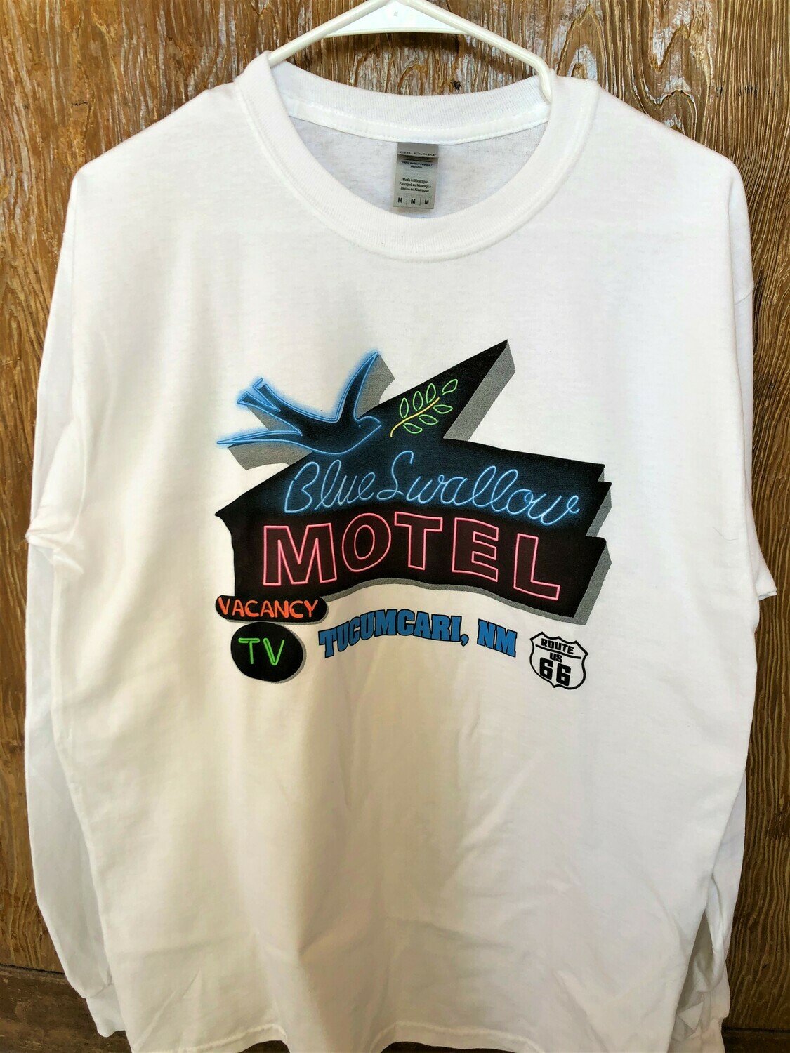 Neon T-Shirt, Long Sleeve--White