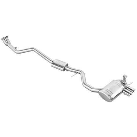Topgear BMW 135I N55 Valvetronic catback uitlaatsysteem