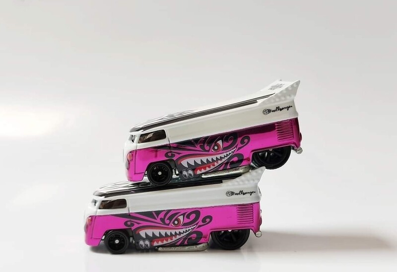 Angry Tiger Pink Spectraflame VW Bus