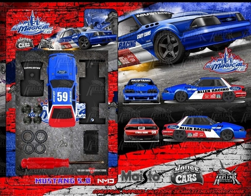 Maisto Diecast Customizers Lowrider Kit Magical Weekend of Cars Convention Exclusive Mustang