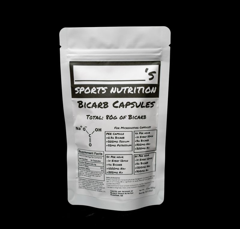 BICARB SLOW-RELEASE CAPSULES (NEW) 100g With 200mg sodium each Capsule