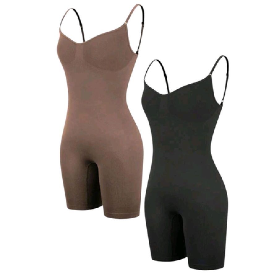 2 Pack Seamless Bodysuit Shapewear
