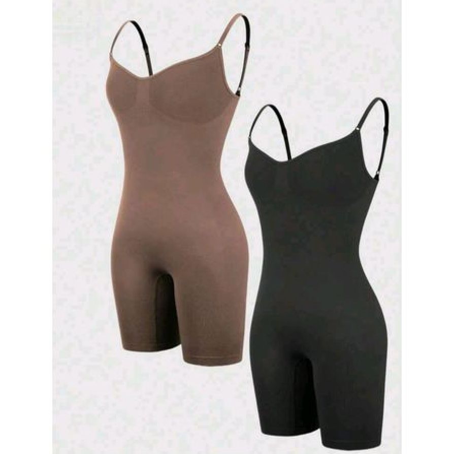2 Pack Seamless Bodysuit Shapewear