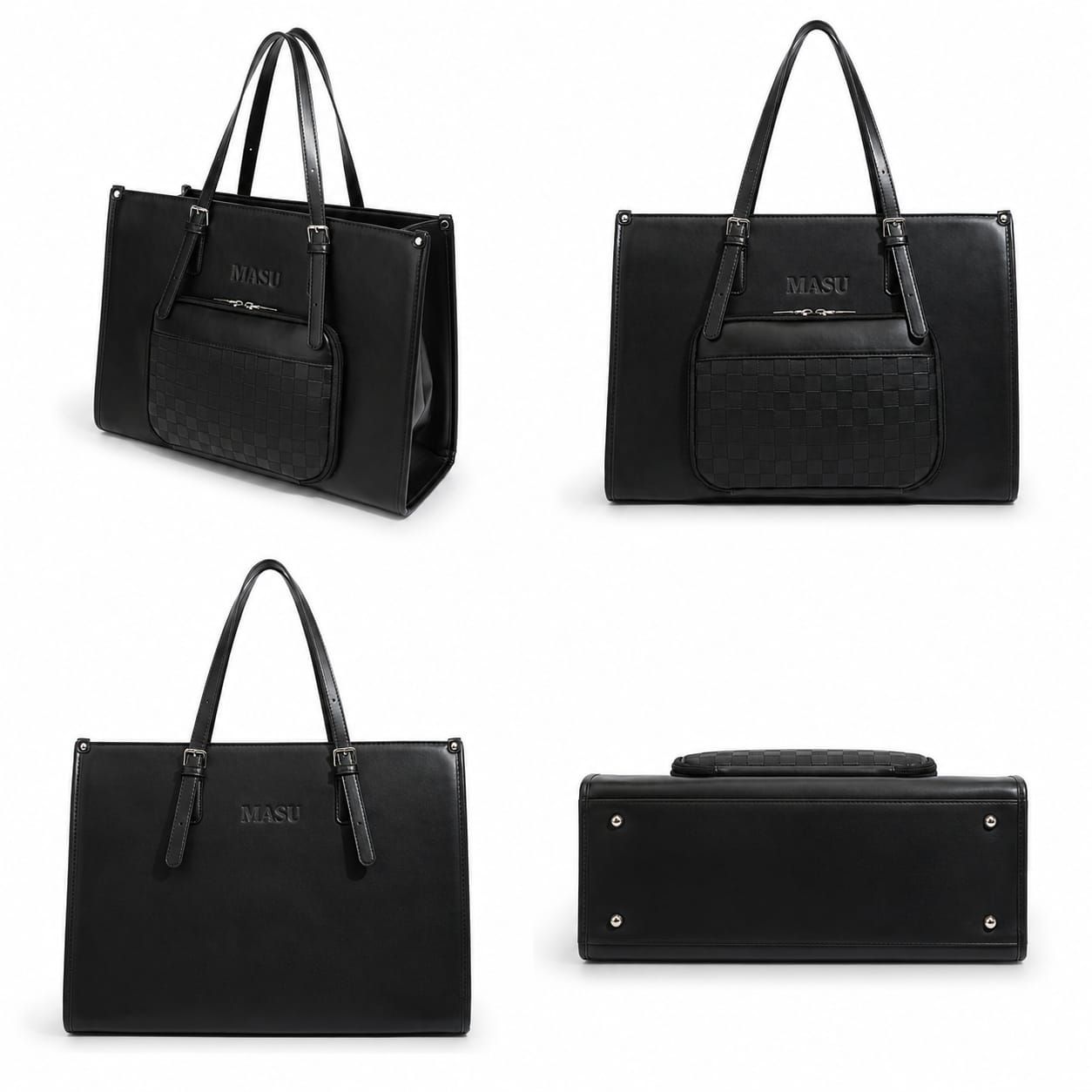 Masu 2 in 1 Stylish Ladies Laptop Bag with Lunch Compartment