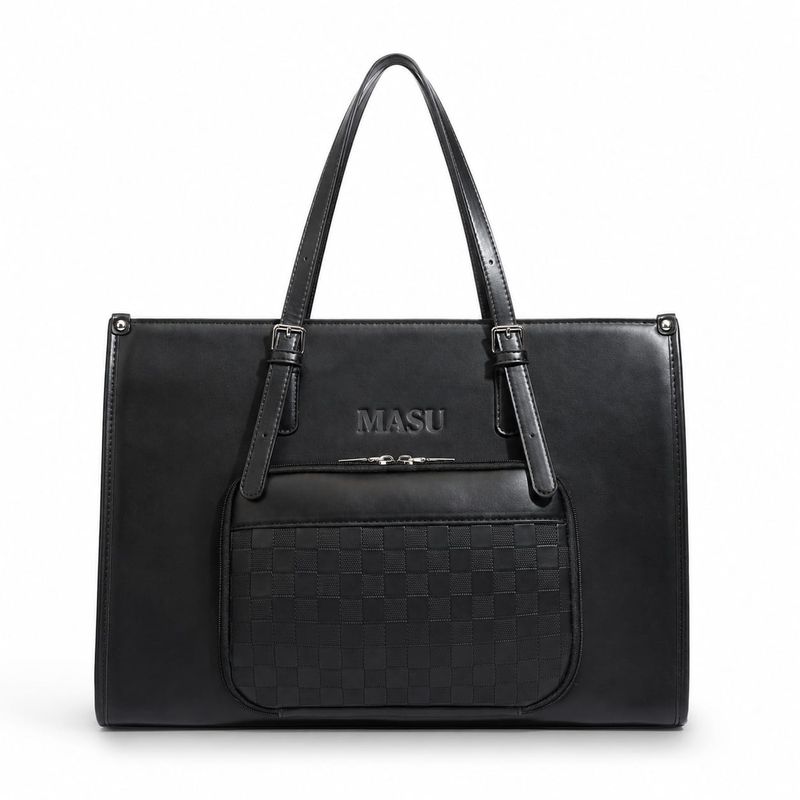 Masu 2 in 1 Stylish Ladies Laptop Bag with Lunch Compartment