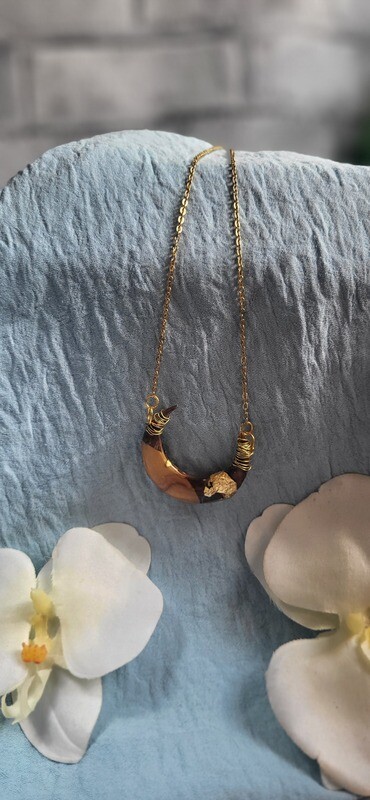 Collier croissant de lune